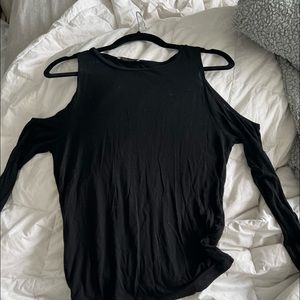 Zara Top w Cut Out Shoulder